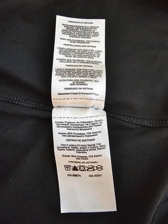 Mountain Hardwear Cropped Athletic Top Women’s Large Black Long Sleeve Shirt - Picture 6 of 6